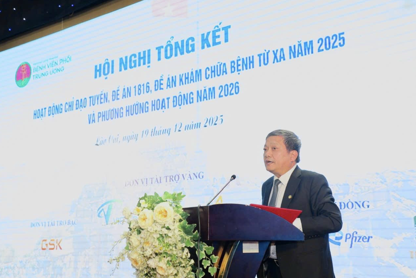 Bệnh viện Phổi Trung ương tổng kết công tác chỉ đạo tuyến, Đề án 1816 và khám chữa bệnh từ xa